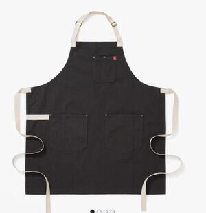 Hedley & Bennett ONE PIECE Essential Apron London Gray NWT $120